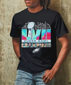 Philadelphia eagles team super bowl lviI 2023 sb champions shirt