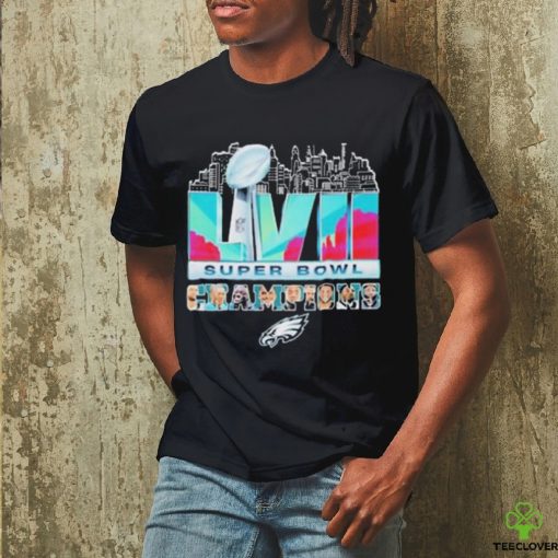Philadelphia eagles team super bowl lviI 2023 sb champions shirt