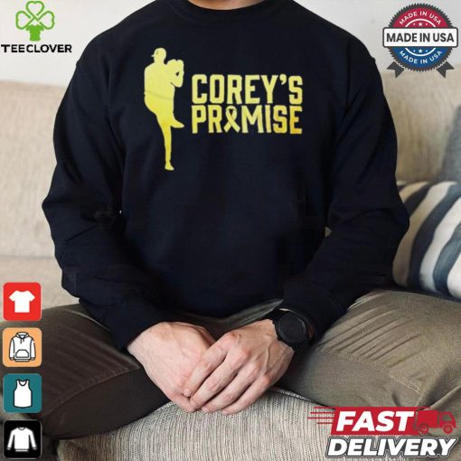 Philadelphia phillies corey’s promise childhood cancer awareness month shirt