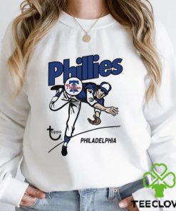 Philadelphia phillies topps baseball retro shirt