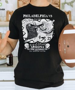 Philadelphia vs Chop the head off the snake Arizona Red October shirt