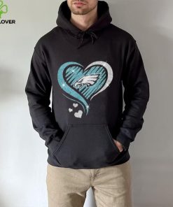 Philadephia Eagles heart love diamond hoodie, sweater, longsleeve, shirt v-neck, t-shirt