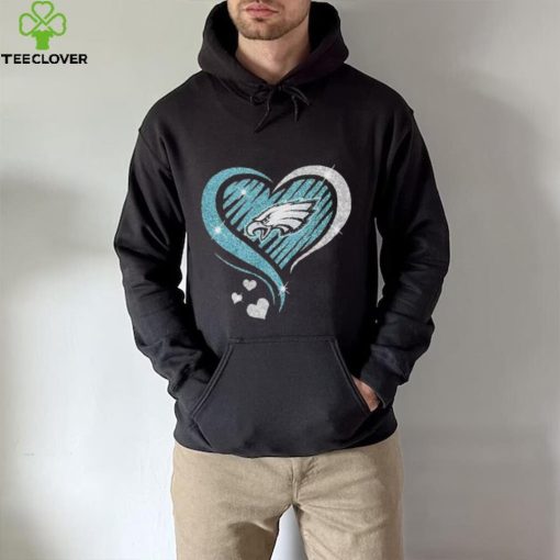 Philadephia Eagles heart love diamond hoodie, sweater, longsleeve, shirt v-neck, t-shirt