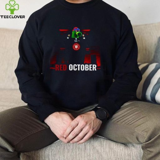 Phillie Phanatic Fightins Red October 2022 World Series Shirt