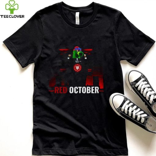 Phillie Phanatic Fightins Red October 2022 World Series Shirt