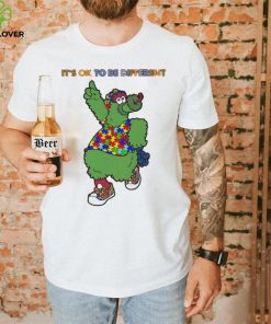 Phillie Phanatic it’s ok to be different t shirt