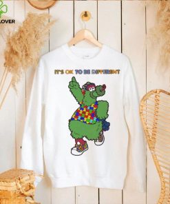 Phillie Phanatic it’s ok to be different t hoodie, sweater, longsleeve, shirt v-neck, t-shirt