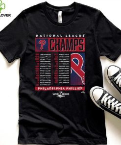 Phillies 2022 national league champions shirt