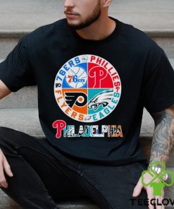 Phillies Eagles Flyers 76ers Philadelphia logo hoodie, sweater, longsleeve, shirt v-neck, t-shirt
