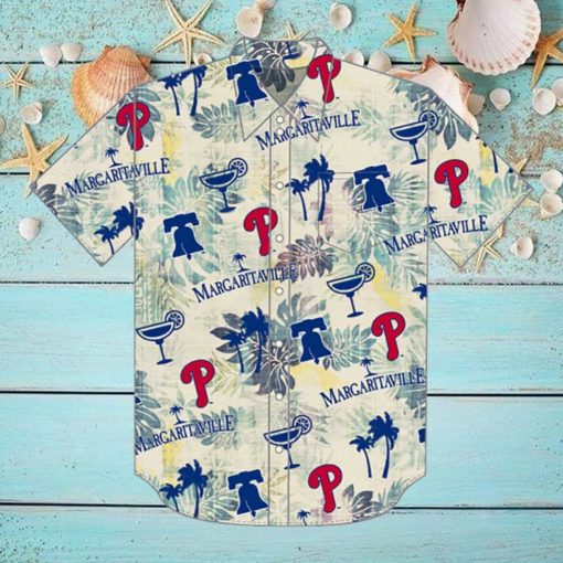 Phillies Margaritaville Night Hawaiian Shirt