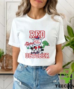 Phillies Red October Mickey Mouse shirt