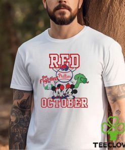 Phillies Red October Mickey Mouse shirt