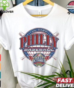 Philly Baseball 2024 Red October Postseason T Shirt