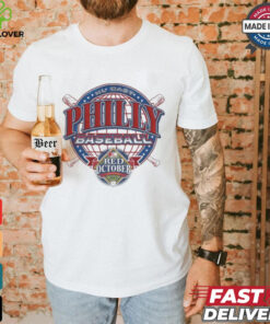 Philly Baseball 2024 Red October Postseason T Shirt 2 Philly Baseball 2024 Red October Postseason T Shirt