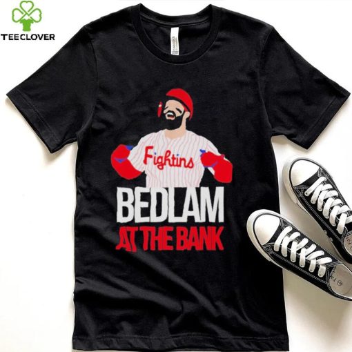 Philly Fightins Bedlam At The Bank Bryce Harper Shirt