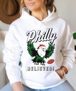 Philly Football Santa Hat Believes Shirt