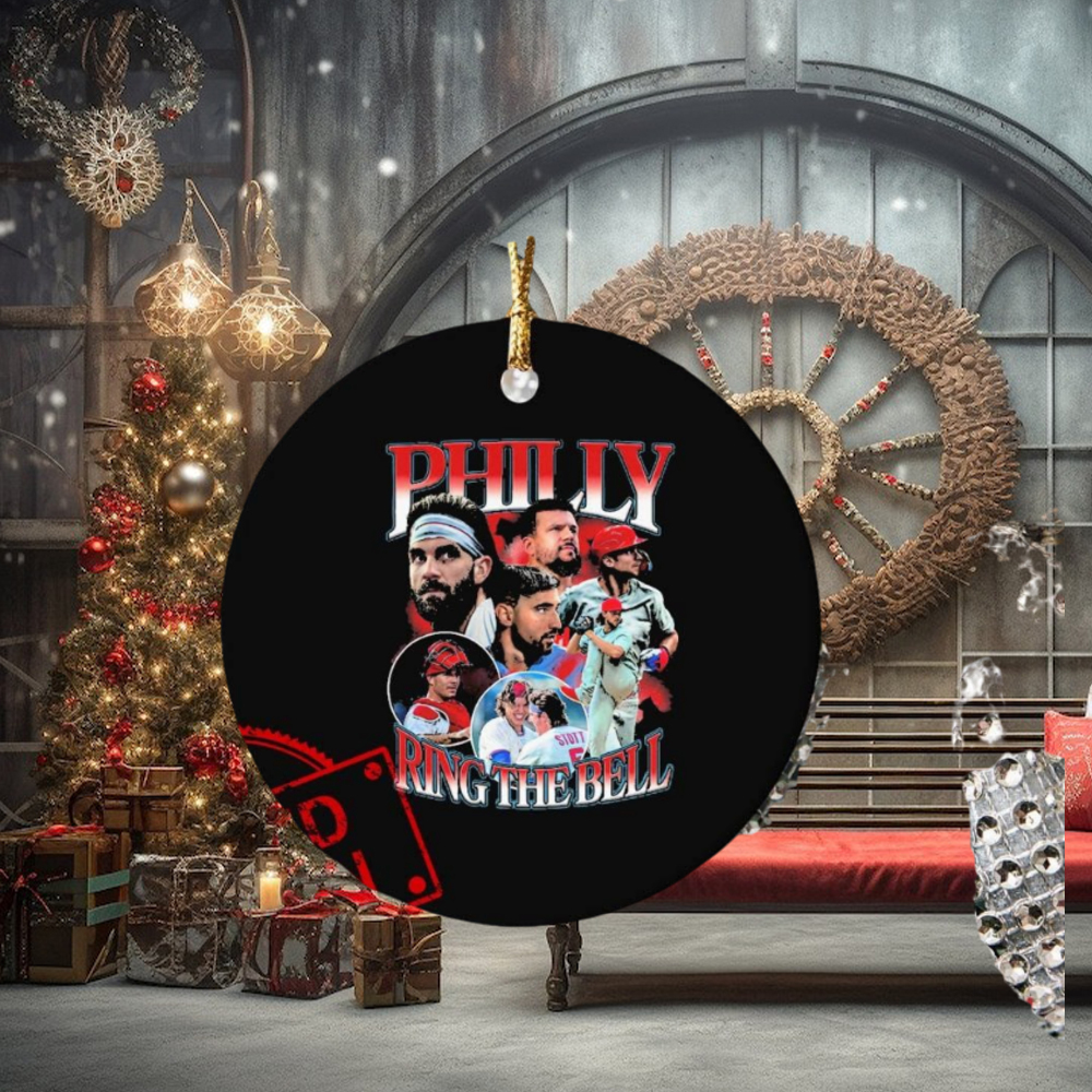Philly Ring The Bell 2023 Postseason Ornament Custom Name Philly Ring The Bell 2023 Postseason Ornament Custom Name