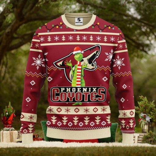 Phoenix Coyotes Funny Grinch Xmas Ugly Christmas Sweater Best Christmas Gift Ideas