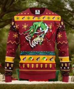 Phoenix Coyotes Grinch Christmas Ugly Sweater