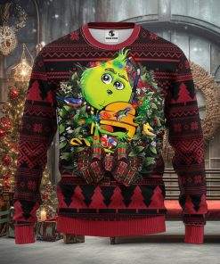 Phoenix Coyotes Grinch Hug Christmas Ugly Sweater