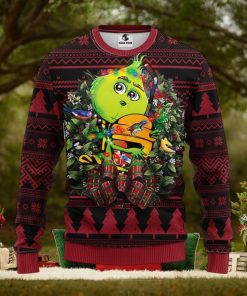 Phoenix Coyotes Grinch Hug Christmas Ugly Sweater