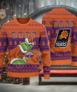 Phoenix Suns Grinch Christmas Ugly Sweater