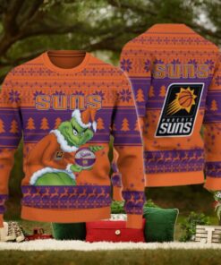Phoenix Suns Grinch Christmas Ugly Sweater