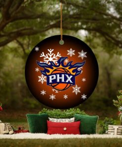 Phoenix Suns NBA Custom Name 2023 Christmas Decorations Ornament