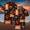 Phoenix Suns NBA Team Logo Pattern Basketball Hawaiian Set