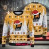 Black Cat Pine Tree All Over Print Wool Blend Ugly Xmas Sweater