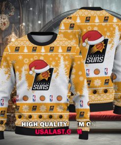 Phoenix Suns Santa Hat Christmas Sweater