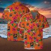 Train Independence Day Retro Train US Flag Hawaiian Shirt