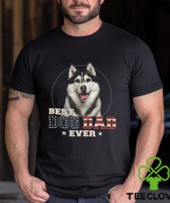 Photo Best Dog Cat Dad Ever Stars And Stripes Shirt