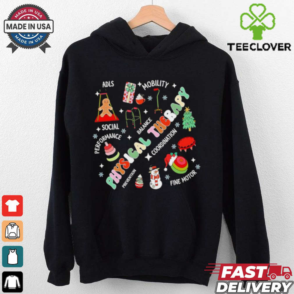 Physical Therapy PT Squad Christmas shirt Physical Therapy PT Squad Christmas shirt