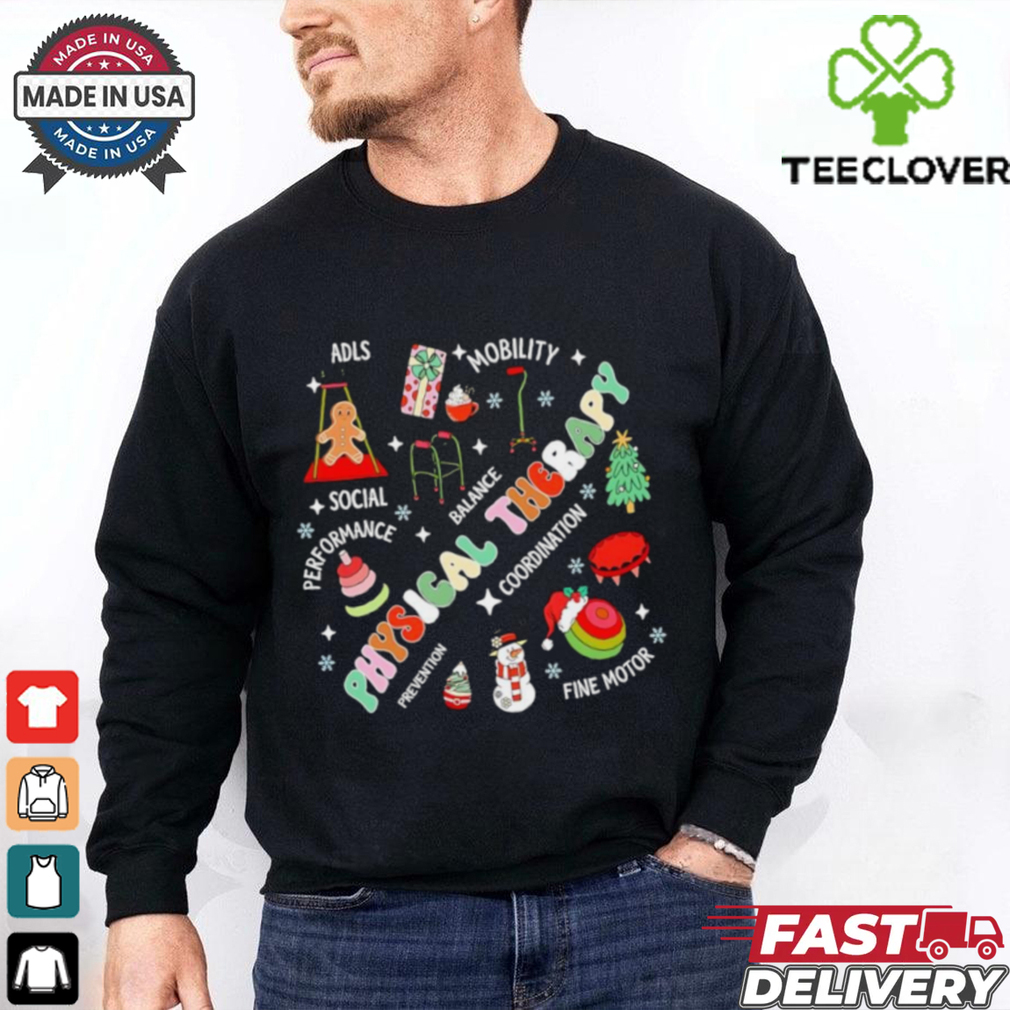 Physical Therapy PT Squad Christmas shirt Physical Therapy PT Squad Christmas shirt
