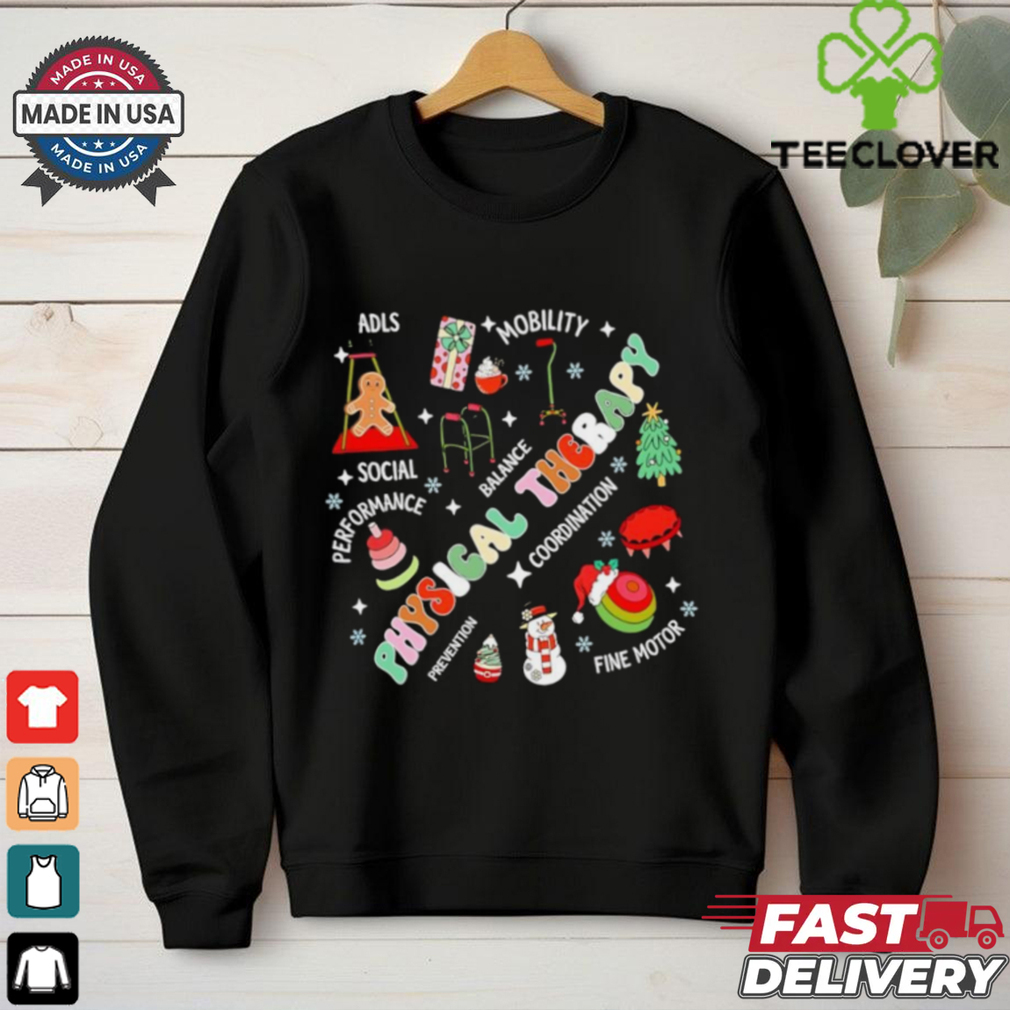 Physical Therapy PT Squad Christmas shirt Physical Therapy PT Squad Christmas shirt