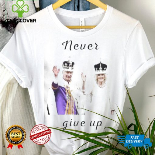 King Charles III and Camilla never give up shirt