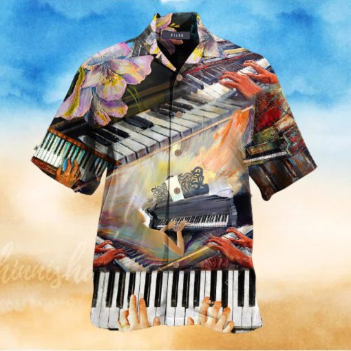 Piano Art Vintage Hawaiian Shirt