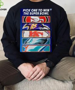 Pick One Team To Win The Super Bowl NFL Shirt