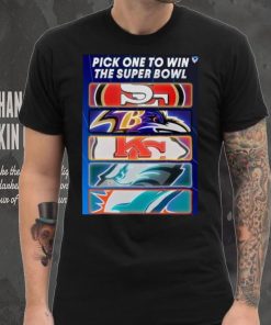 Pick One Team To Win The Super Bowl NFL Shirt