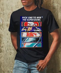 Pick One Team To Win The Super Bowl Nfl T hoodie, sweater, longsleeve, shirt v-neck, t-shirt