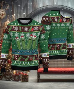 Pickle Christmas Ugly Sweater