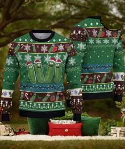 Pickle Christmas Ugly Sweater