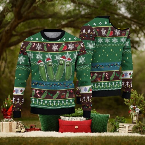 Pickle Christmas Ugly Sweater
