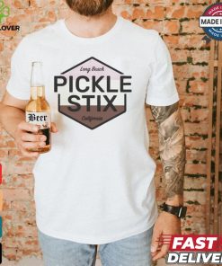 Pickle Stix Surfboards Neapolitan White Concert T shirt