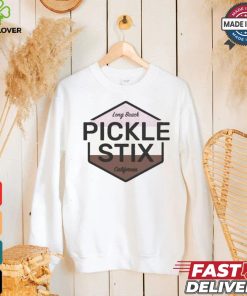 Pickle Stix Surfboards Neapolitan White Concert T shirt