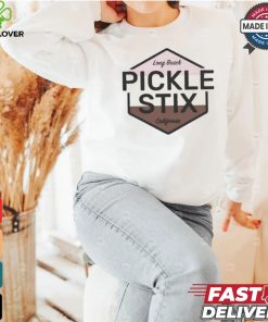 Pickle Stix Surfboards Neapolitan White Concert T shirt