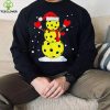 Plus Size Christmas T Shirt Womens Plus Graphic Slogan Print Short Sleeve Round Neck Slight Stretch T Shirt