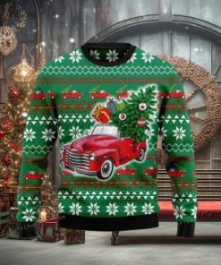 Pickup Truck Ugly Sweater