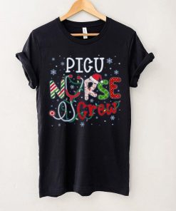 Picu Christmas Nurse Crew Funny Nursing Christmas Pattern Shirt
